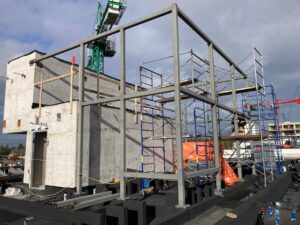Structural Bracing for Earthquake-Resistant Steel Building at 8486 Oak Street, Vancouver