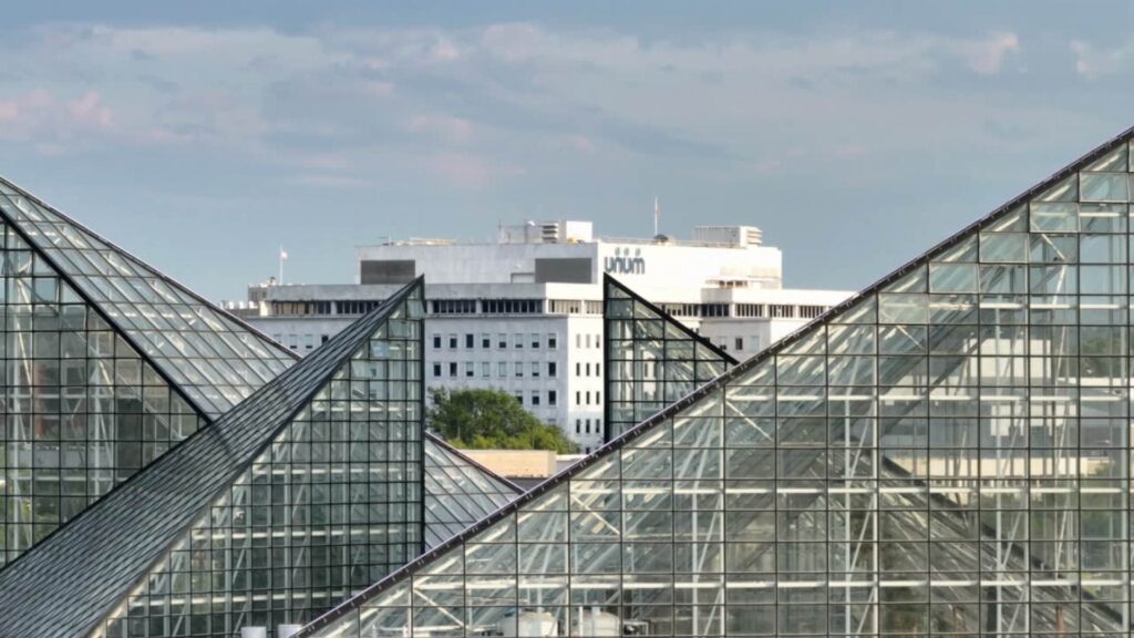Steel & Glass Combo building modern and custom metal