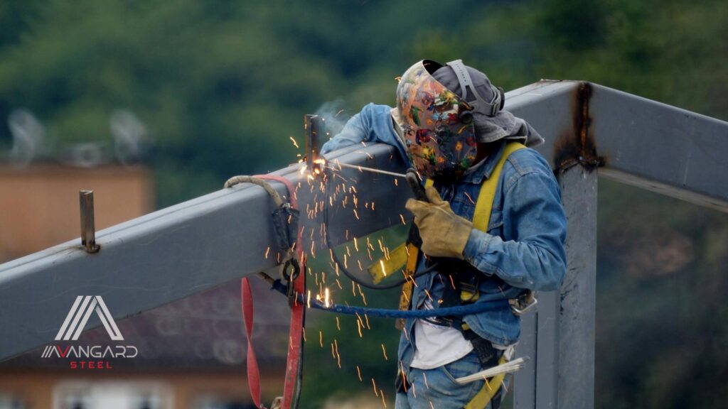 Certified welding technician performing mobile welding service in Vancouver