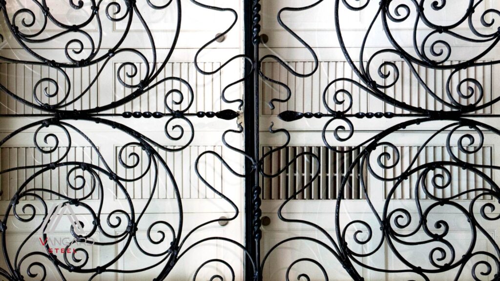 Custom iron works installation including decorative gates, railings, and sculptures in Vancouver & North Shore by Avangard Steel