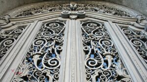 Custom iron works sculpture crafted and installed in Vancouver by Avangard Steel showcasing bespoke metal artistry