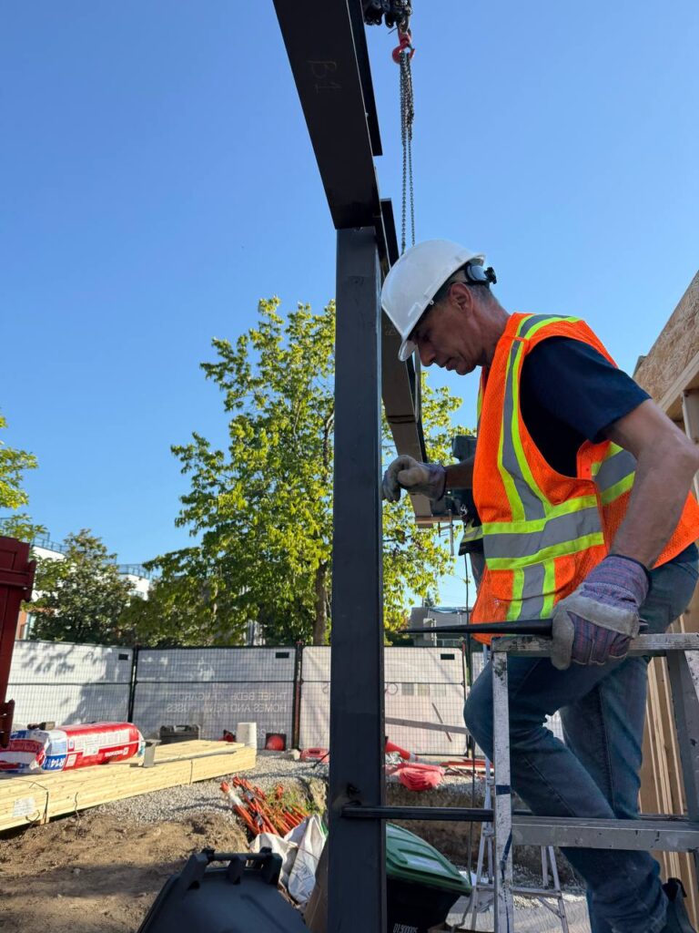 Structural steel detailing and shop drawings Vancouver project