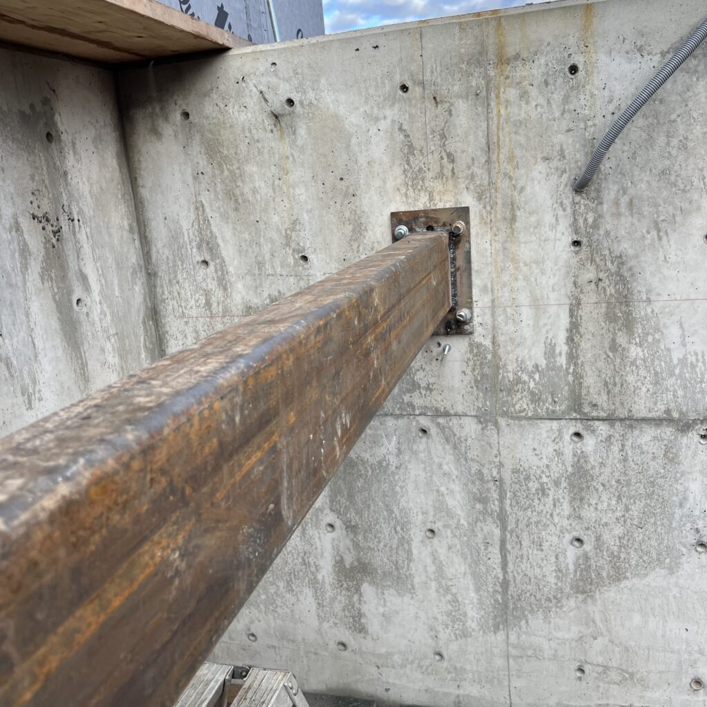 Metal Fabrication in burnaby building with avangard