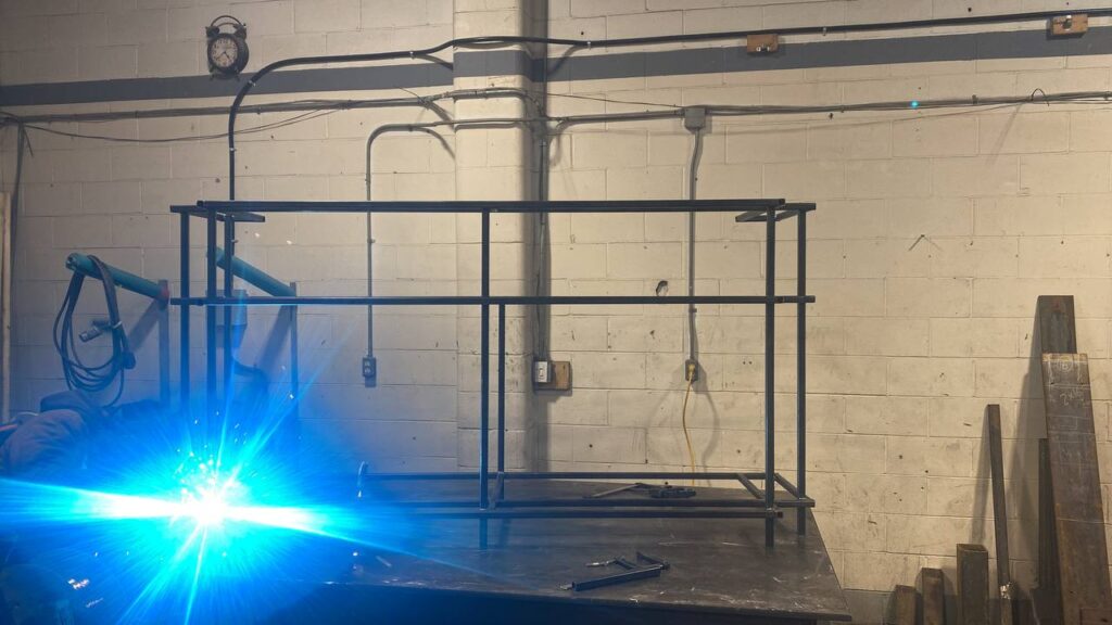 Exposed structural steel design integrated into luxury Vancouver residence