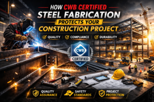 CWB certified steel fabrication in Vancouver ensuring structural safety and construction project compliance